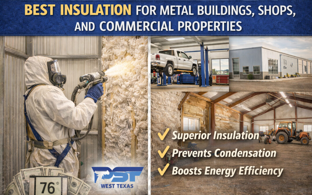  Best Insulation for Metal Buildings, Shops, and Commercial Properties
